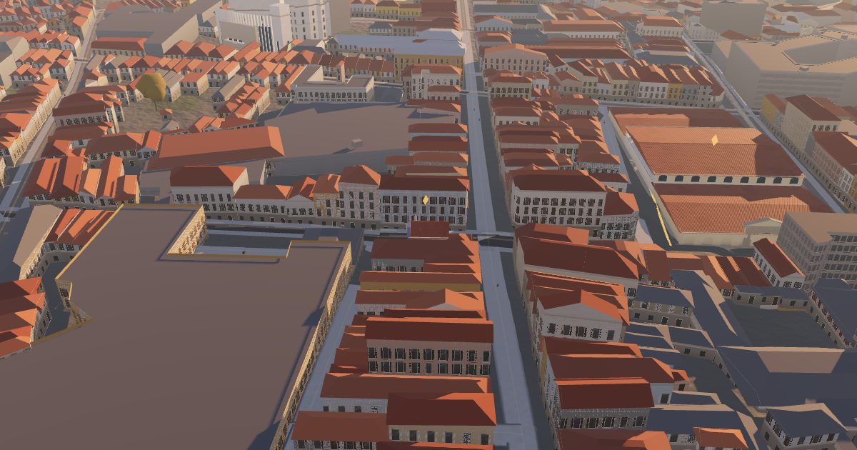 Capela das Almas: 3D view