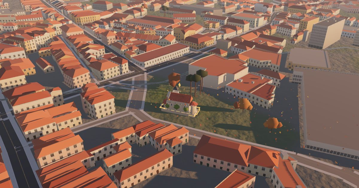 Cedofeita Church: 3D view