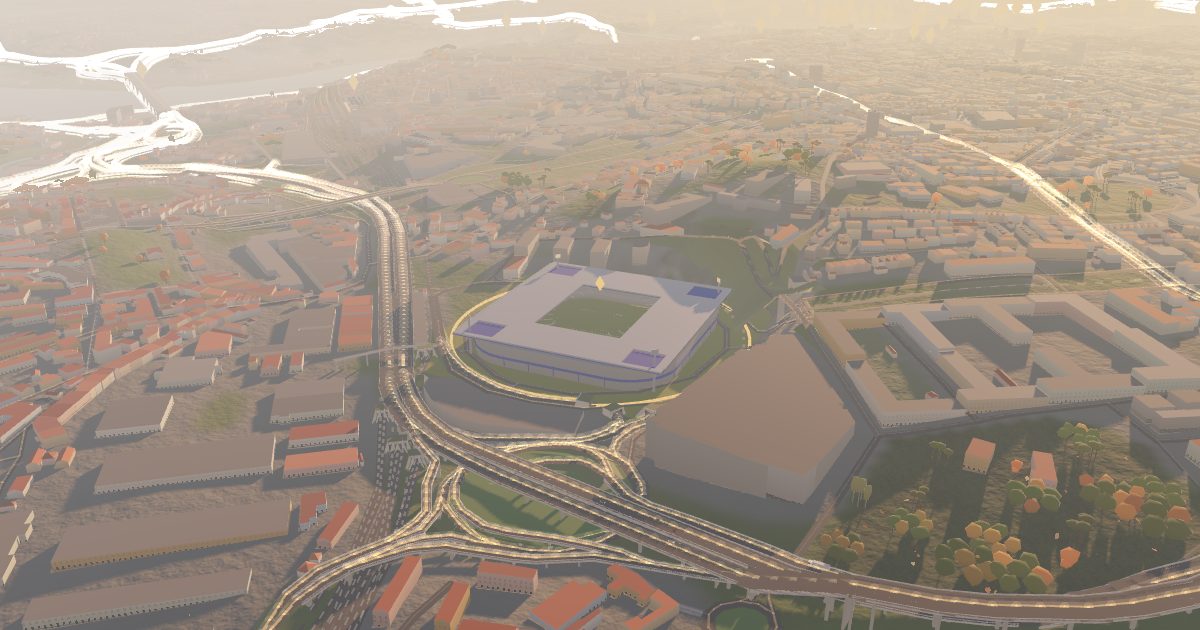 Estádio do Dragão: 3D view
