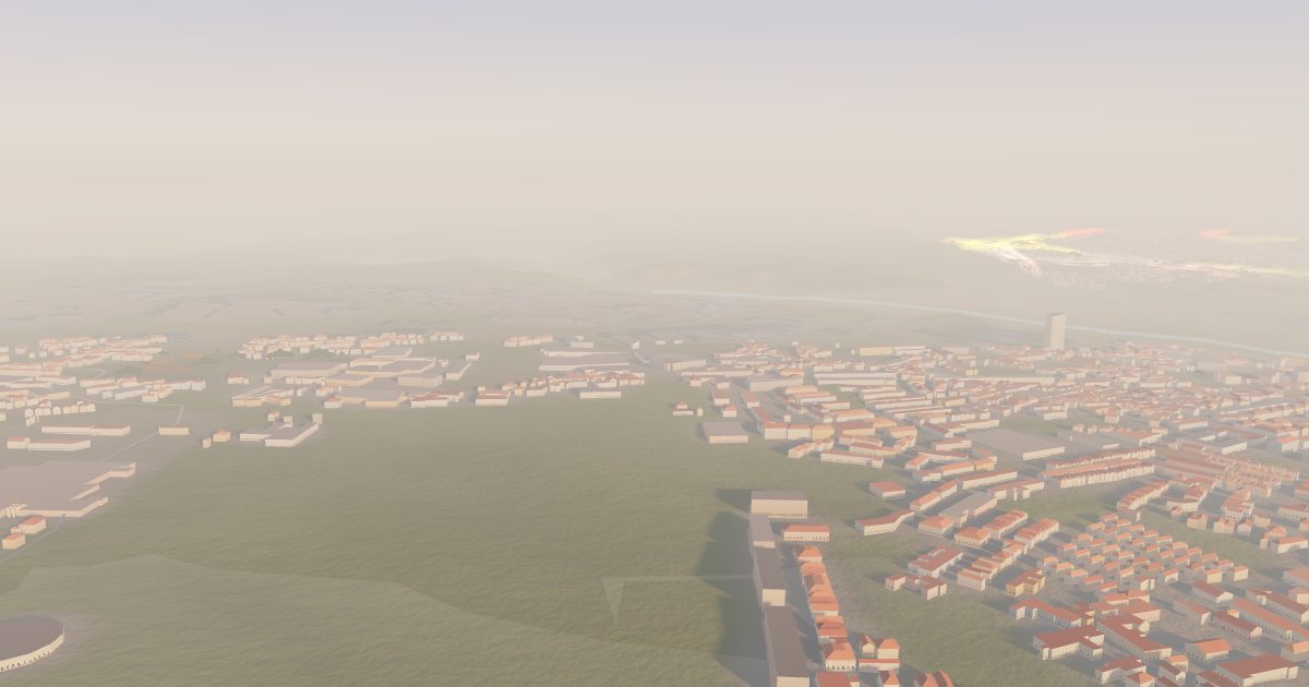 Farol de Leça: 3D view