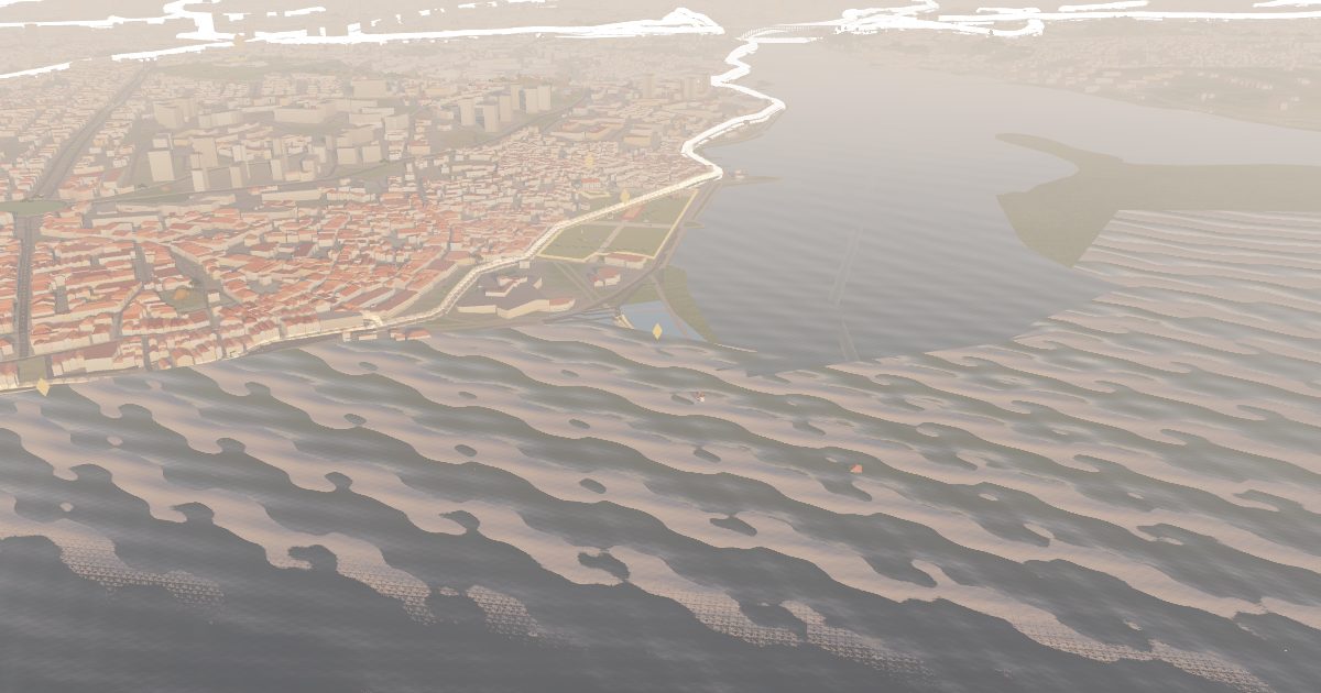 Felgueiras Lighthouse: 3D view