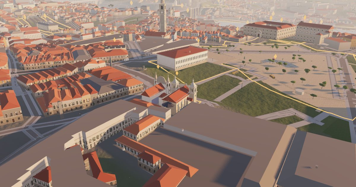 Igreja das Carmelitas: 3D view
