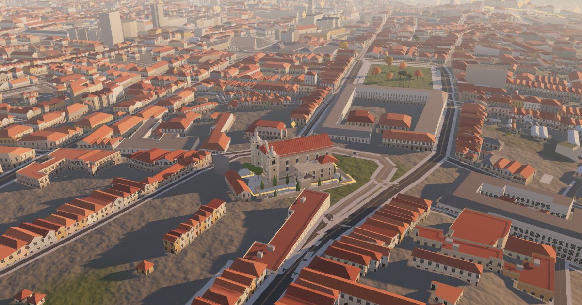 Lapa Church: 3D view