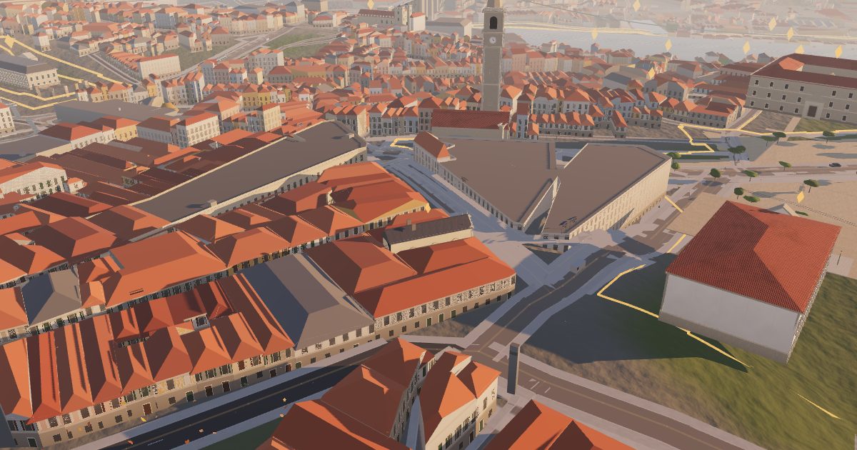 Livraria Lello: 3D view