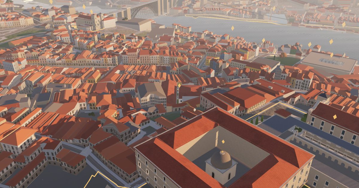 Museu and Church of the Misericórdia: 3D view