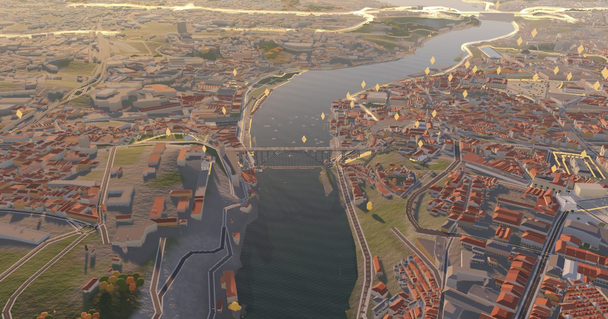 Dom Luís I Bridge: 3D view