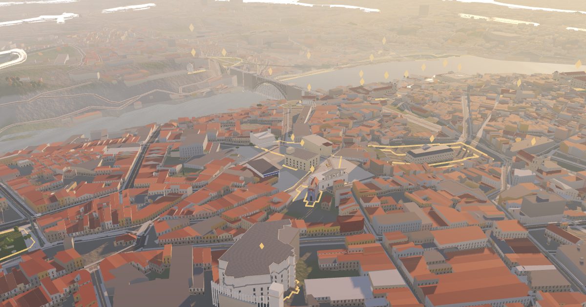 Batalha Square: 3D view