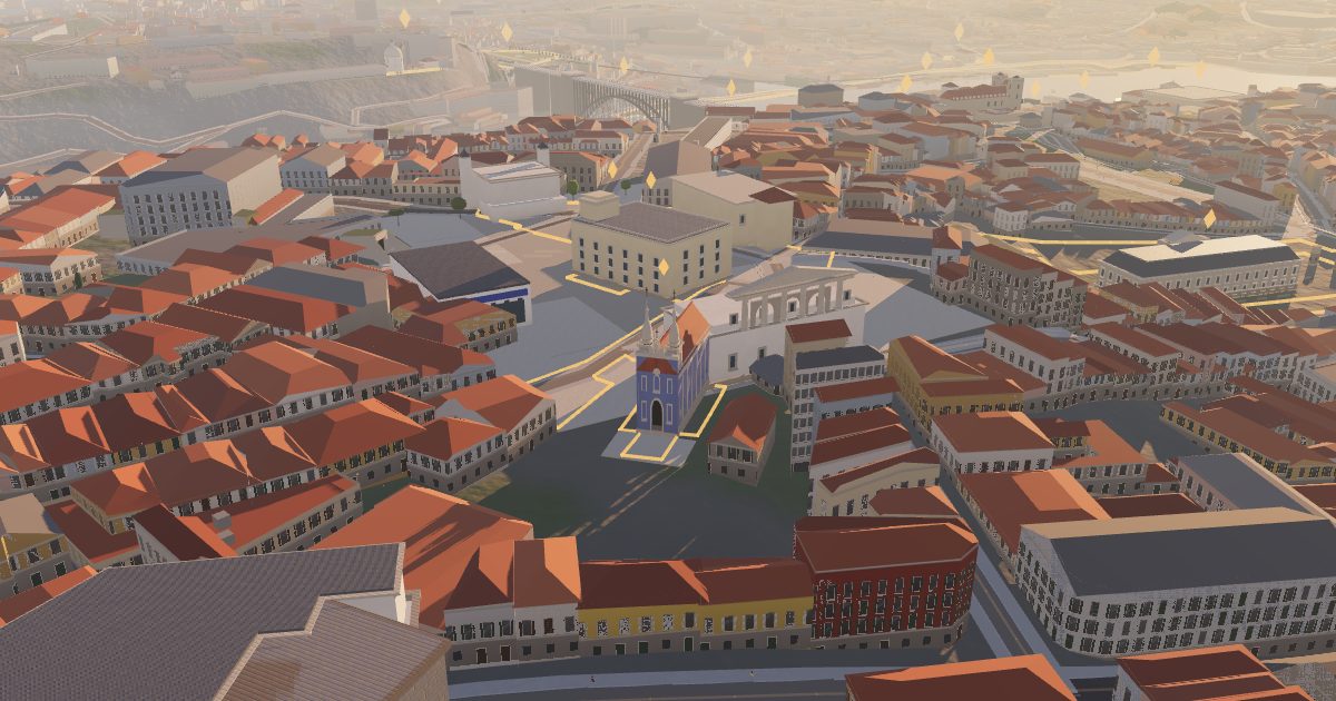 Church of Saint Ildefonso: 3D view