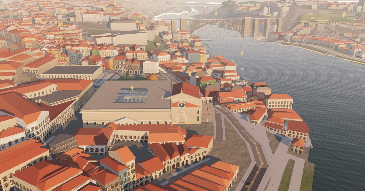 Church of São Francisco: 3D view