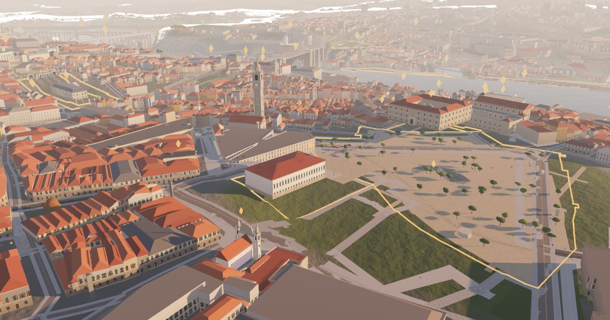 University of Porto (Rectorate): 3D view